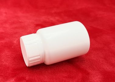 Bottiglie di plastica della capsula della compressa della pillola dell'HDPE bianco vuoto 120CC