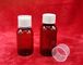 Bottiglie farmaceutiche dell'ANIMALE DOMESTICO del coperchio a vite, bottiglia di plastica di altezza di 69mm per medicina